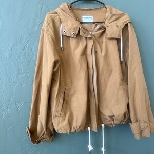 Old Navy Tan Hooded Jacket